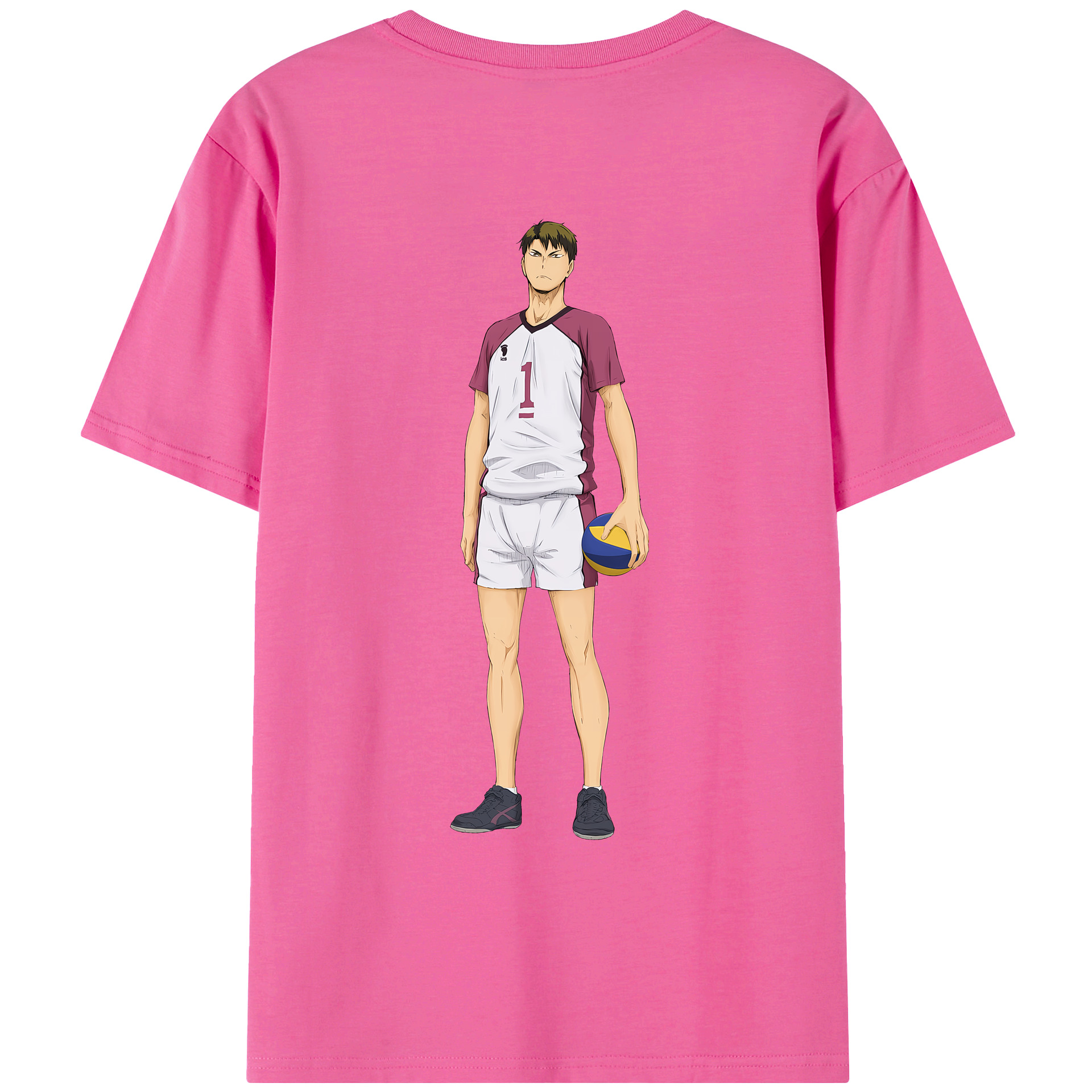 （画像用） ハイキュー!! Haikyu!! レディース半袖Tシャツ(バックプリント)